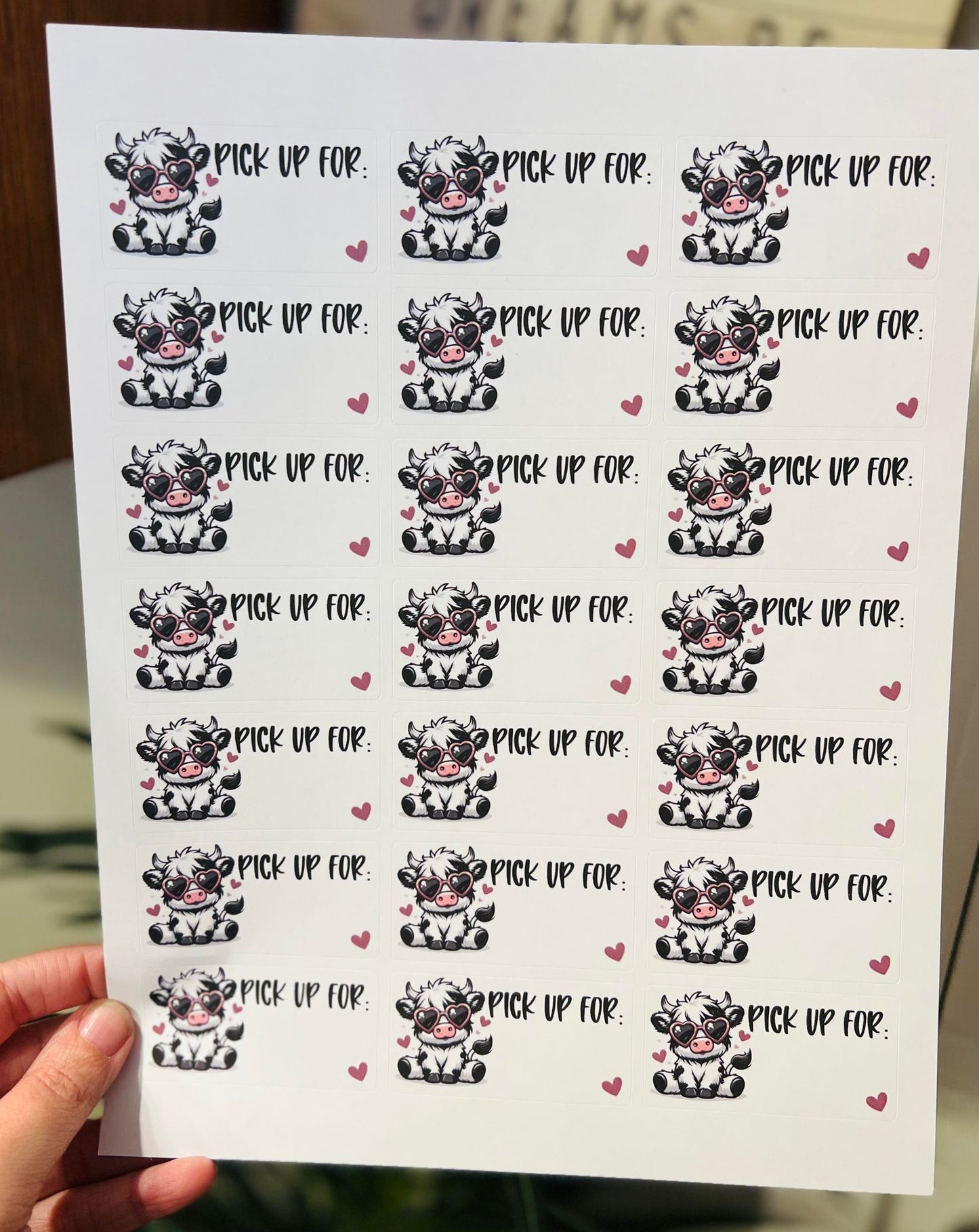 #721 - Pick up for - Cow Vday