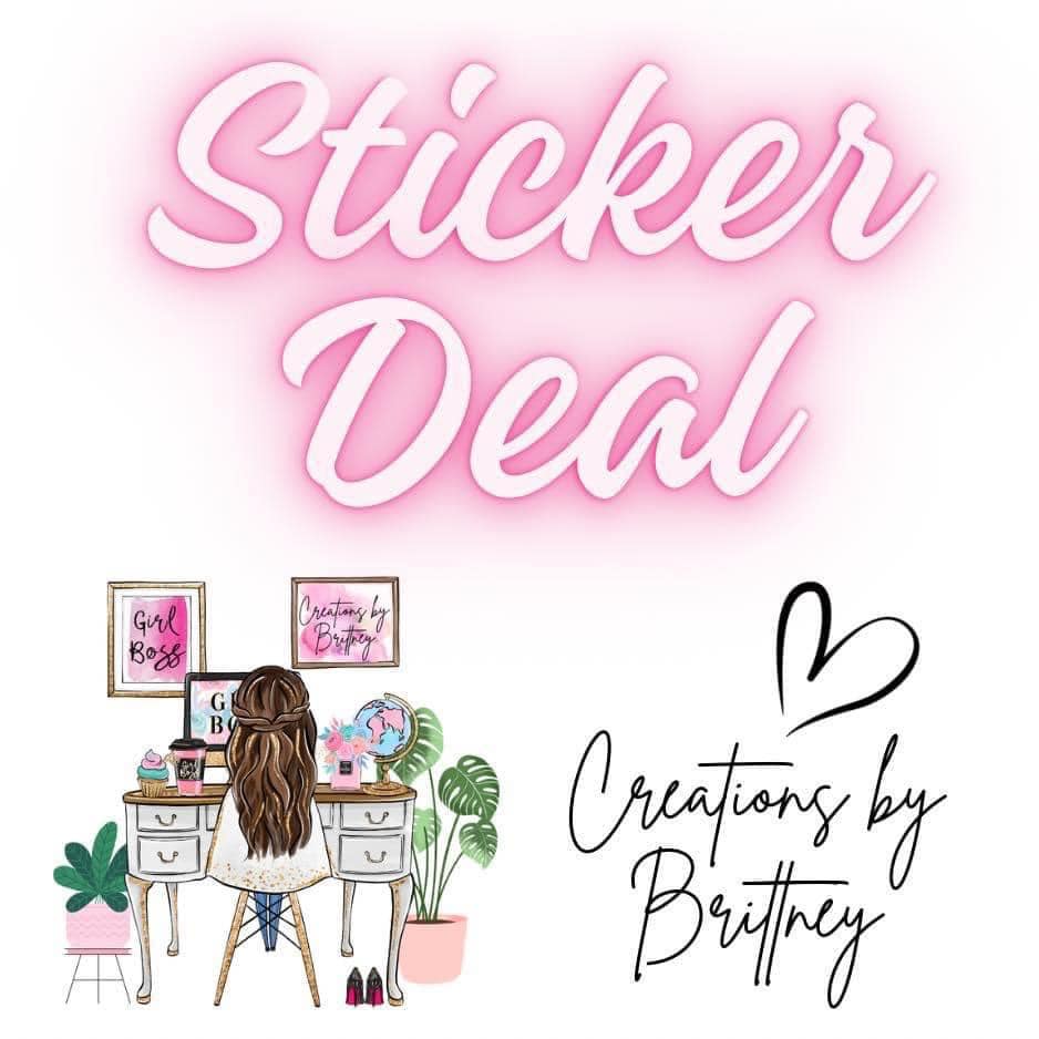 Ten Sticker Sheets For Sherry :)