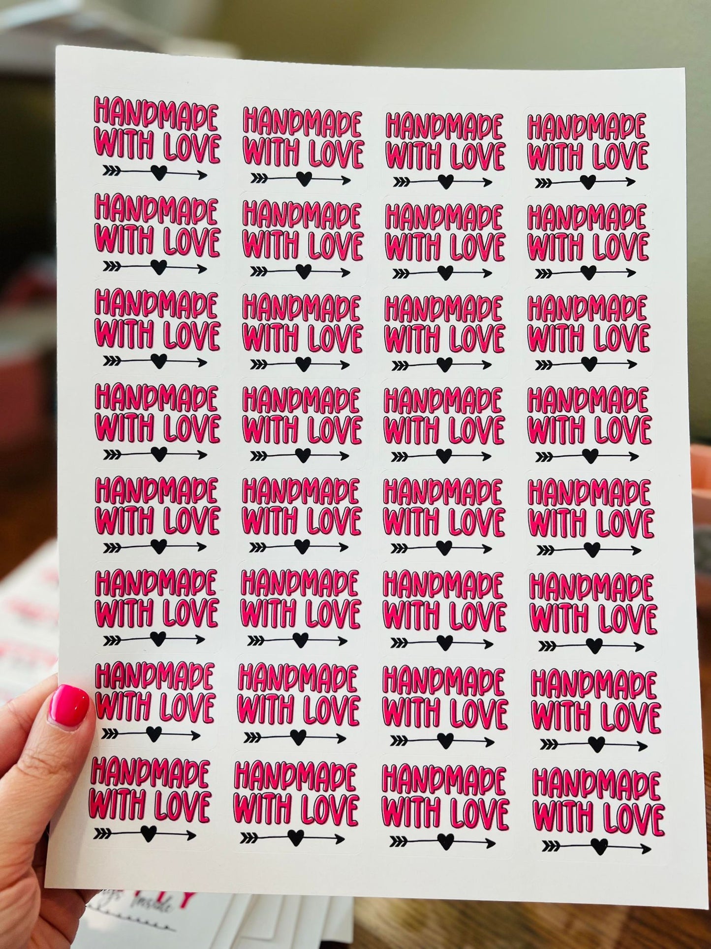 #630 - Handmade with love 1.75X1 - New Release