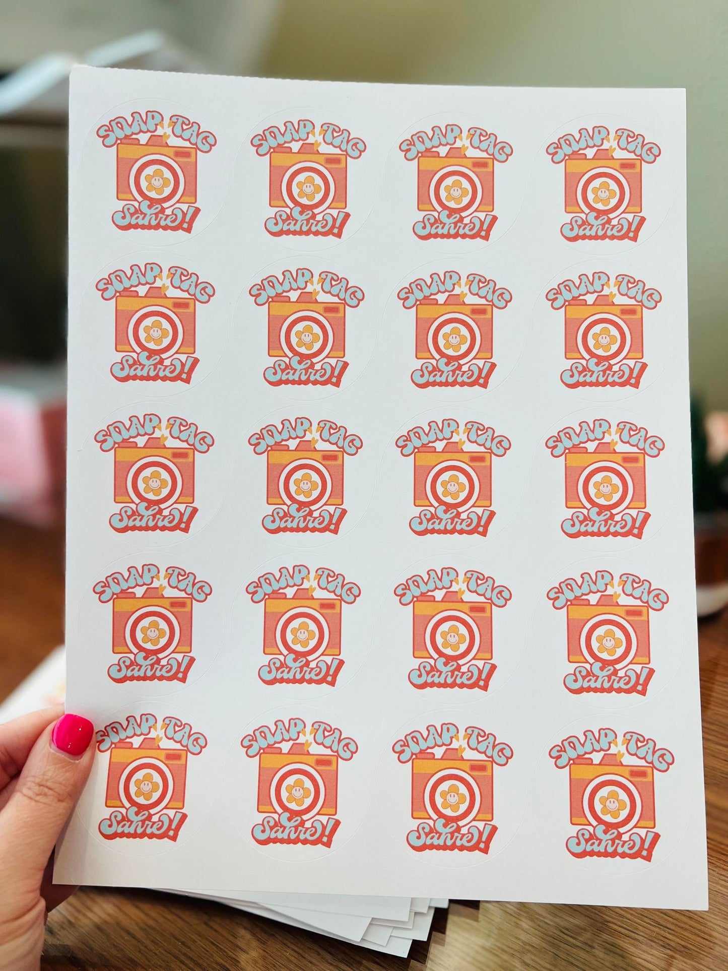 #646 - Snap Tag Share 2 inch round - New Release