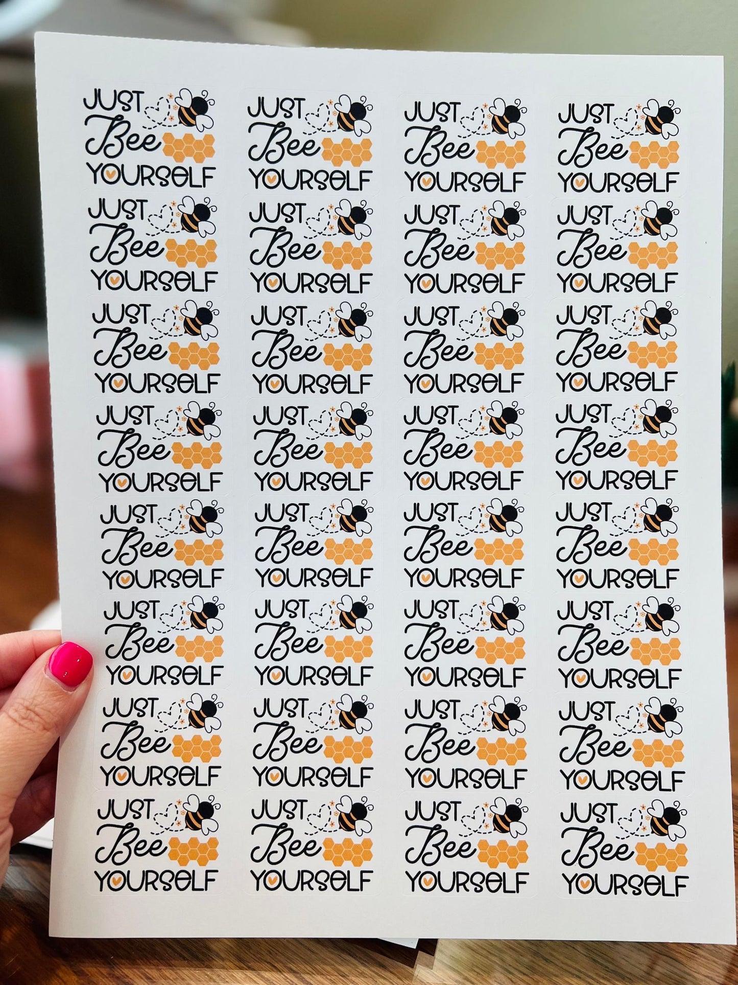 #649 - Just Bee Yourself 1.75x1 - New Release