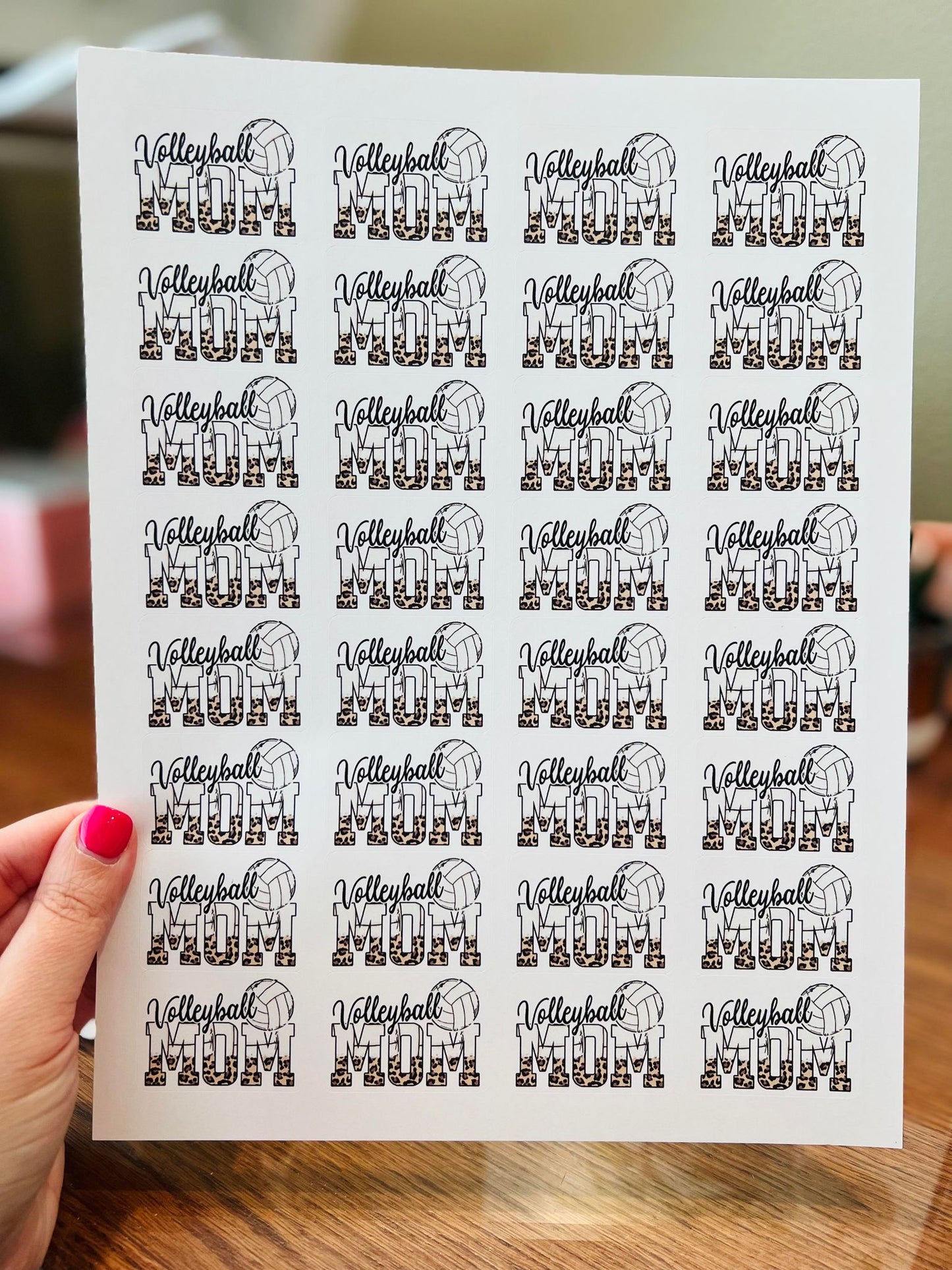 #661 - Volleyball Mom 1.75x1 - New Release