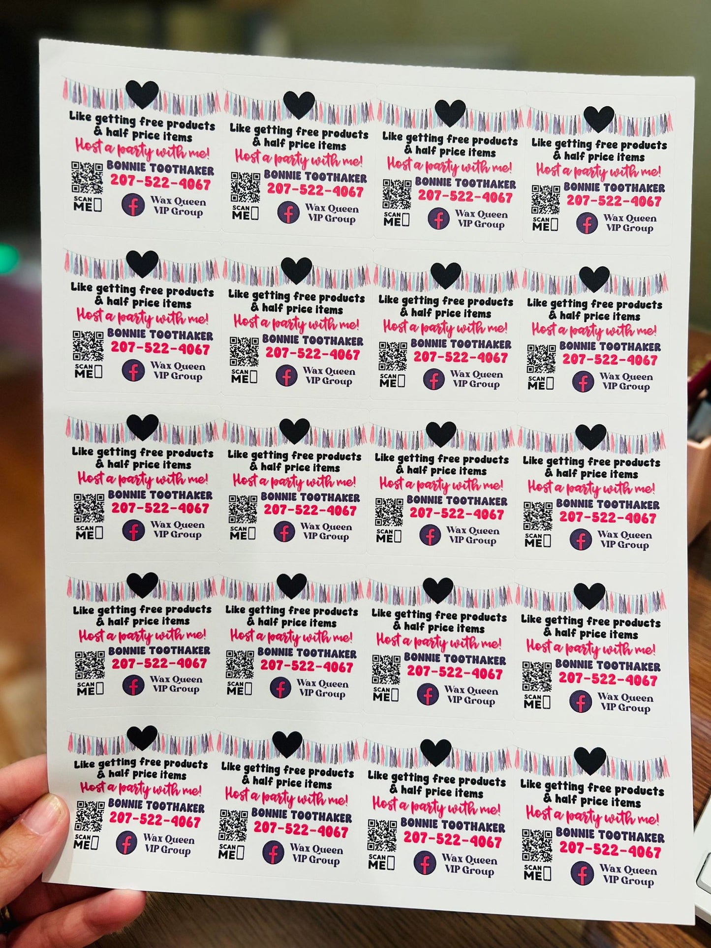 672- Custom New Party info 2x2