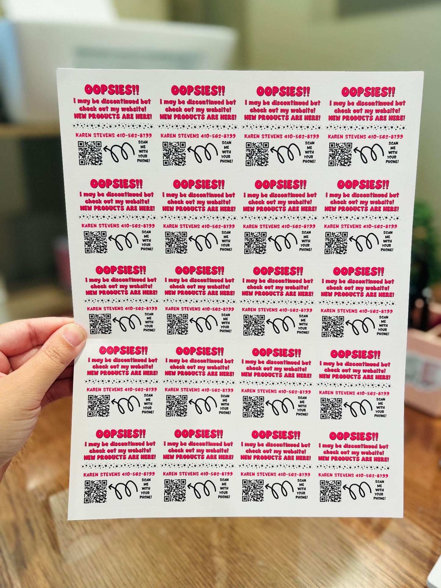 676 - Oopsies Custom 2x2