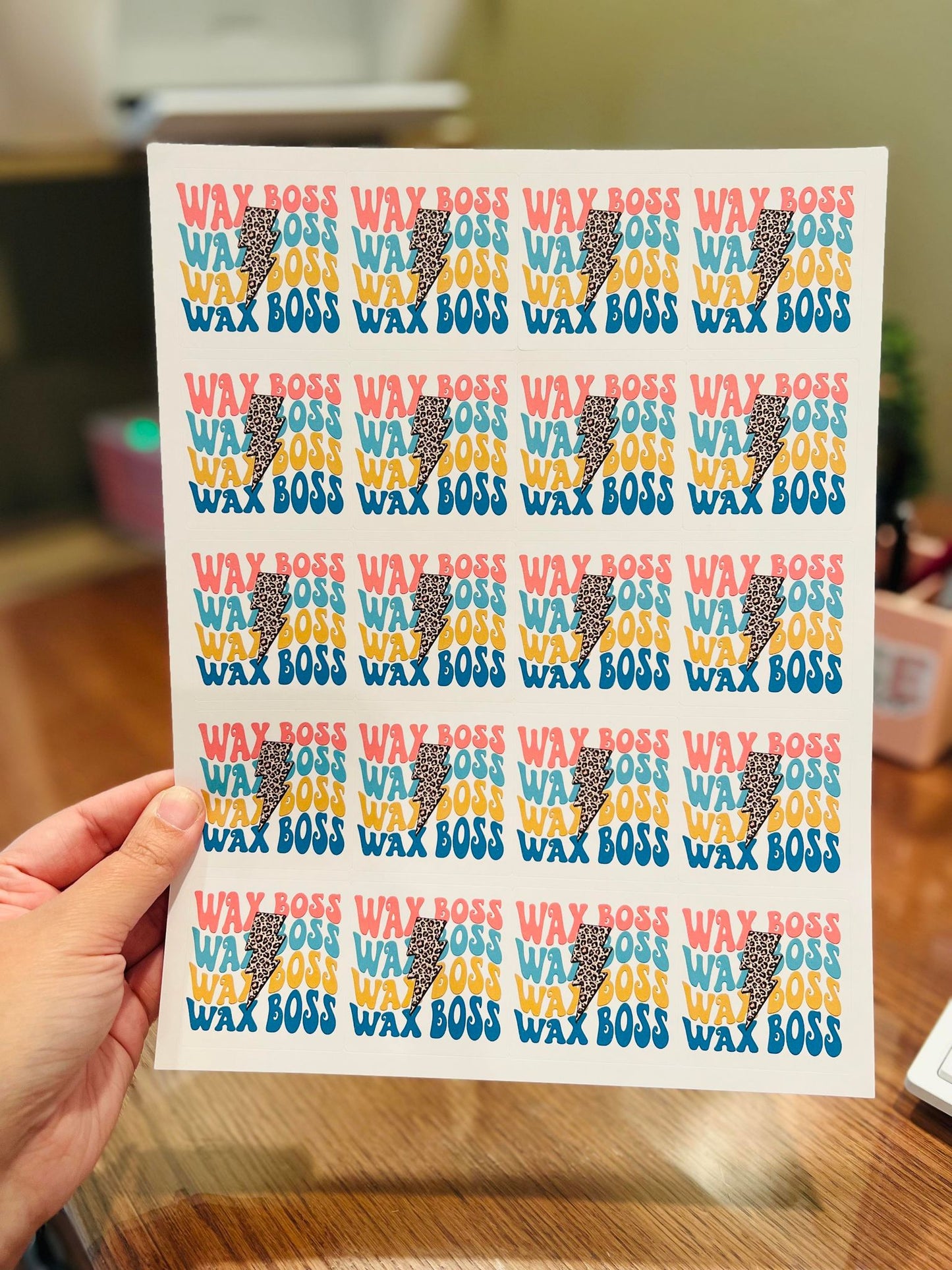 682 - Wax Boss with cheetah