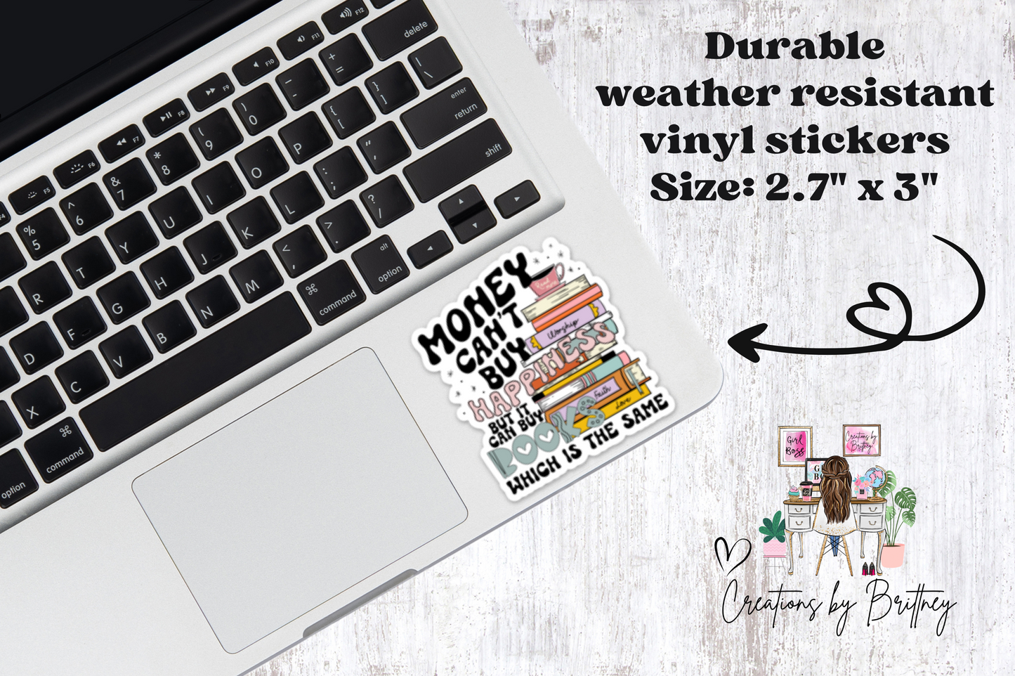 #71 money can't buyVinyl Sticker