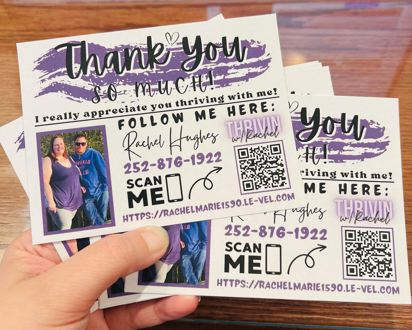 Thrive Thank You Cards - Can Customize