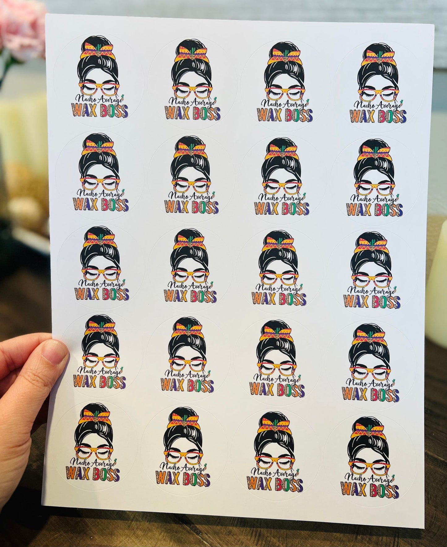 Wax Boss Stickers - Individually OR a Bundle!