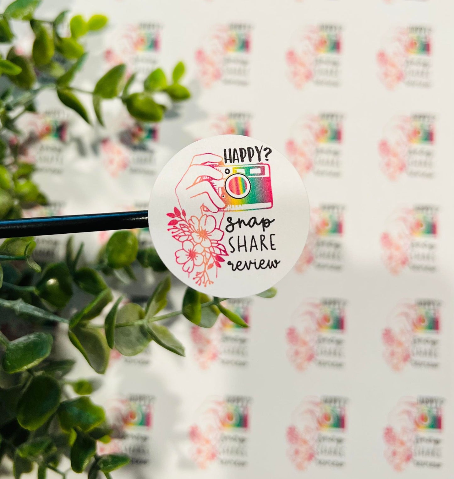 #120 colorful camera 1.5 inch circle