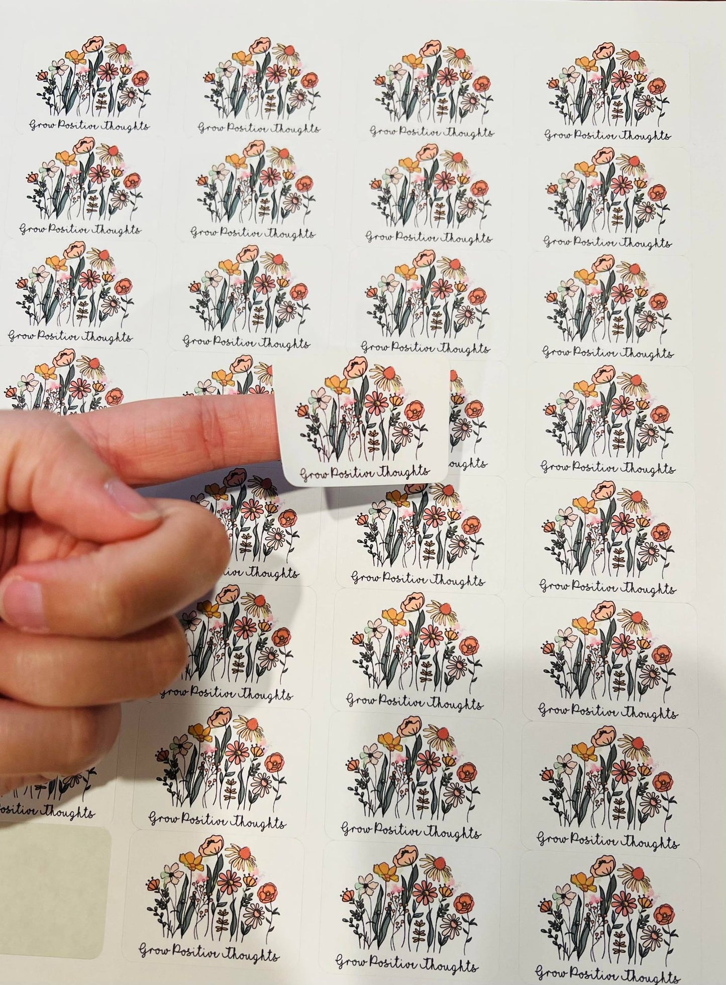 #135 grow positive thoughts 1.75x1.25