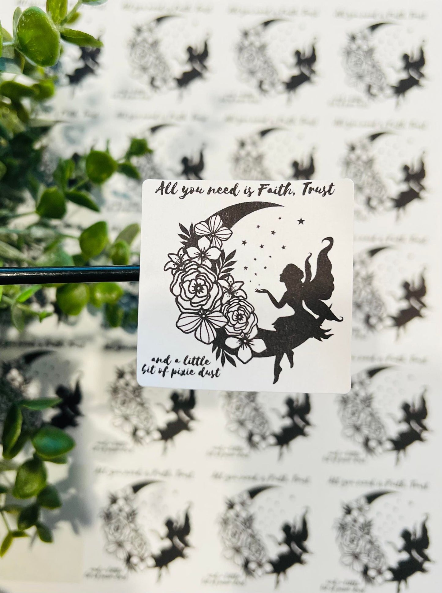 #163 All you need is faith, trust and a little pixie dust 2x2