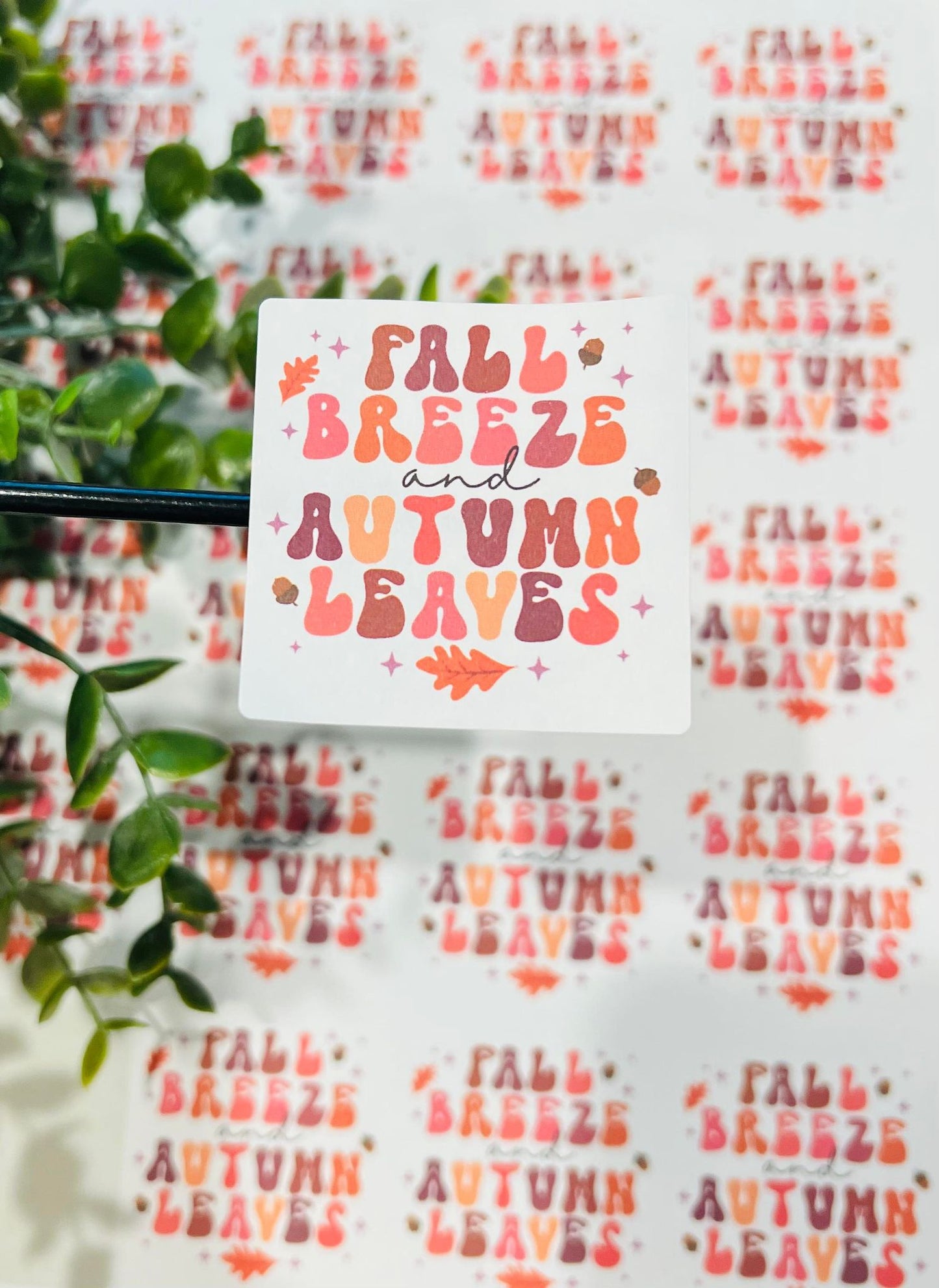 #200 fall breeze and autumn leaves