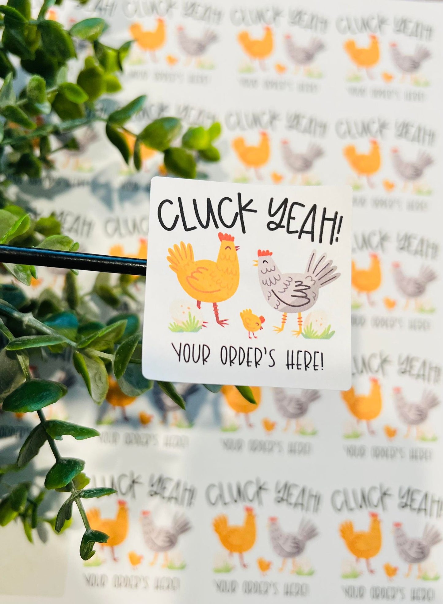 #208 Cluck Yeah your order's here! 2x2