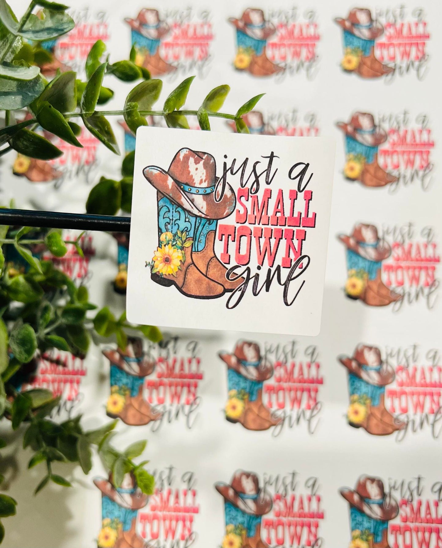 #274 Just a small town girl 2x2