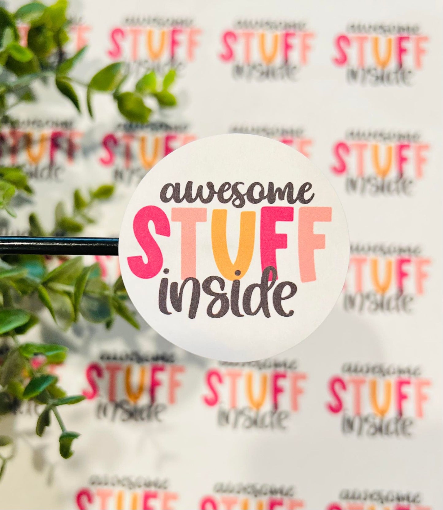 #291 awesome stuff inside 2 inch circle