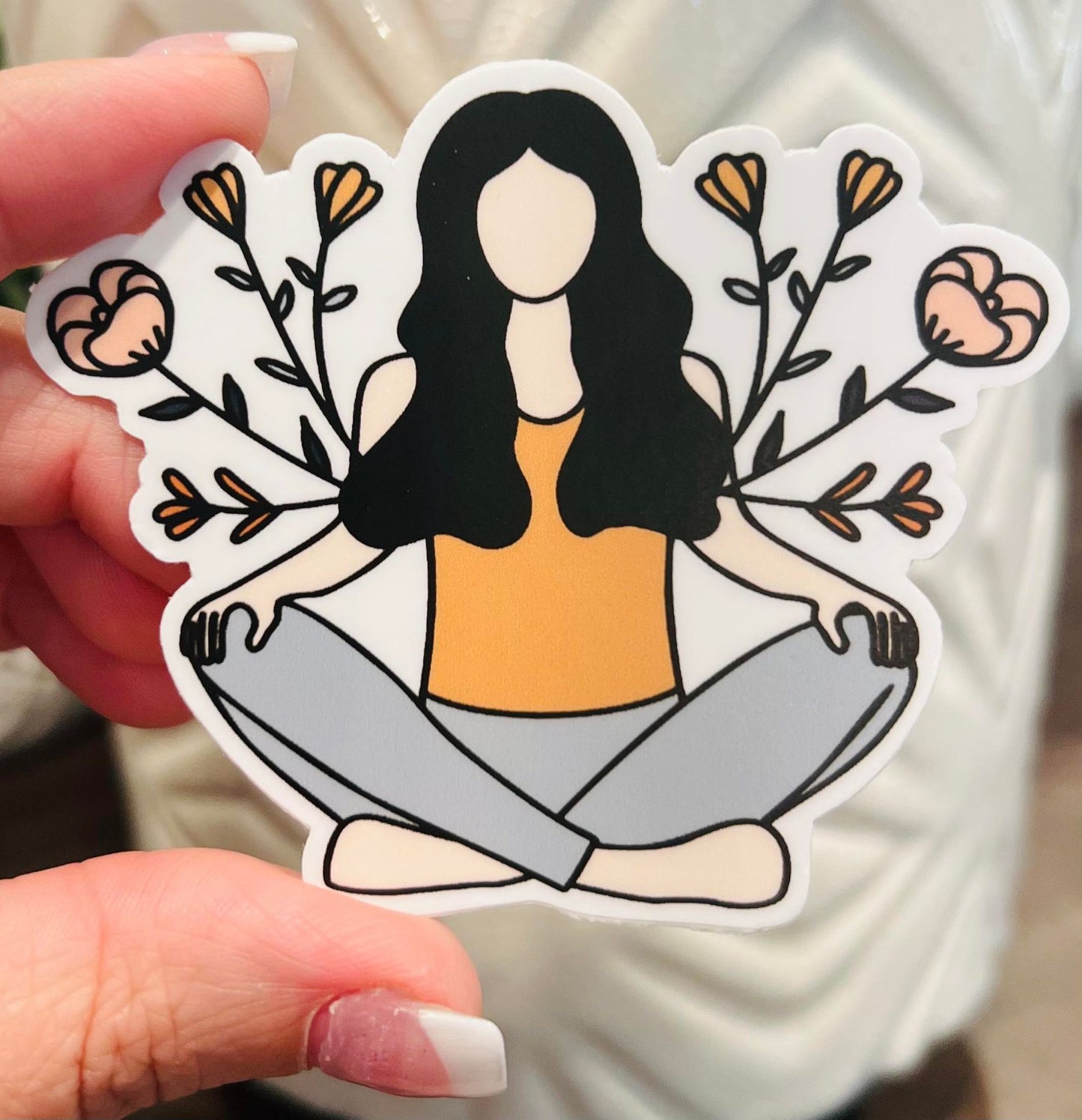 #26 Girl Vinyl Sticker