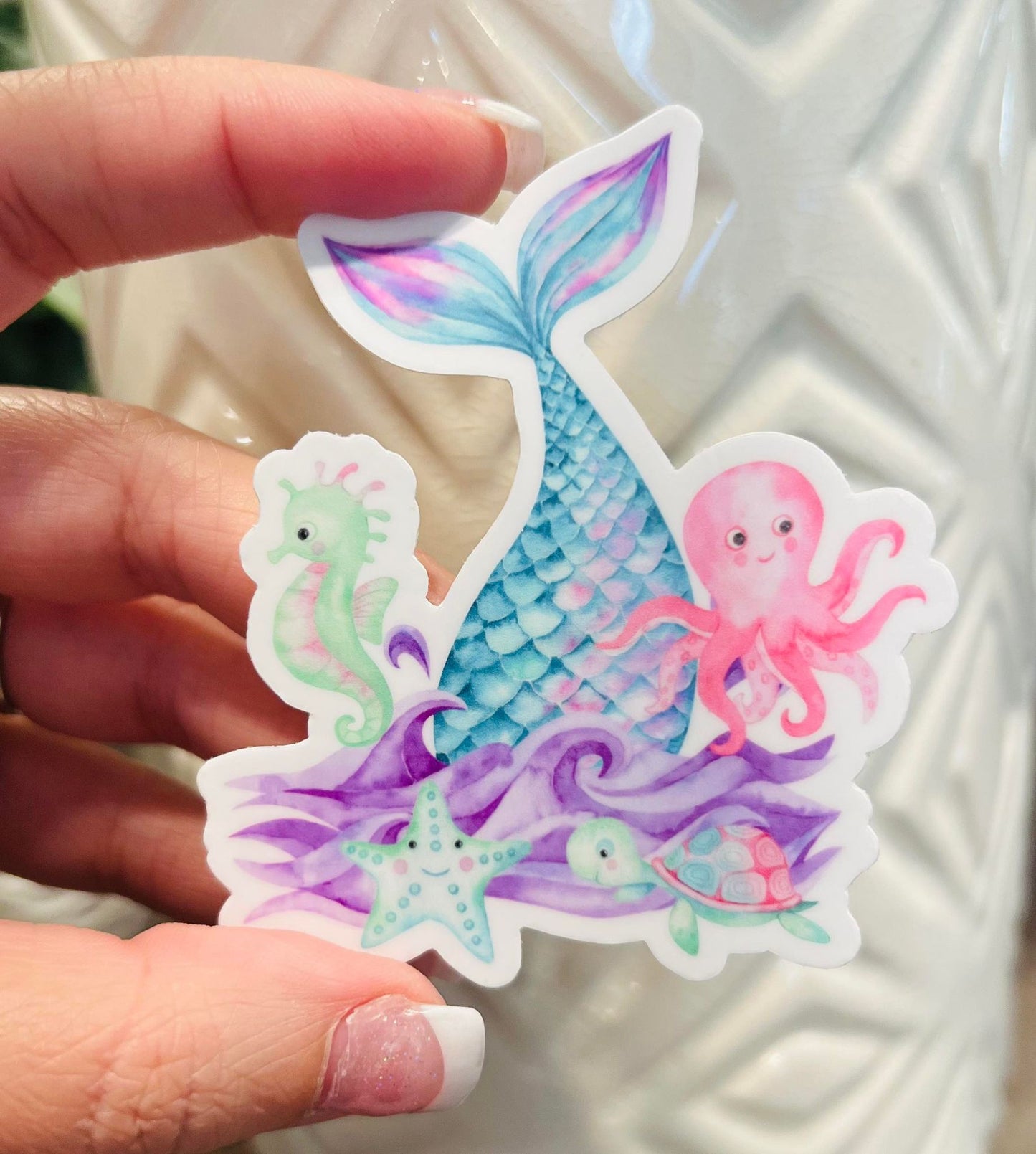 #25 Mermaid Vinyl Sticker
