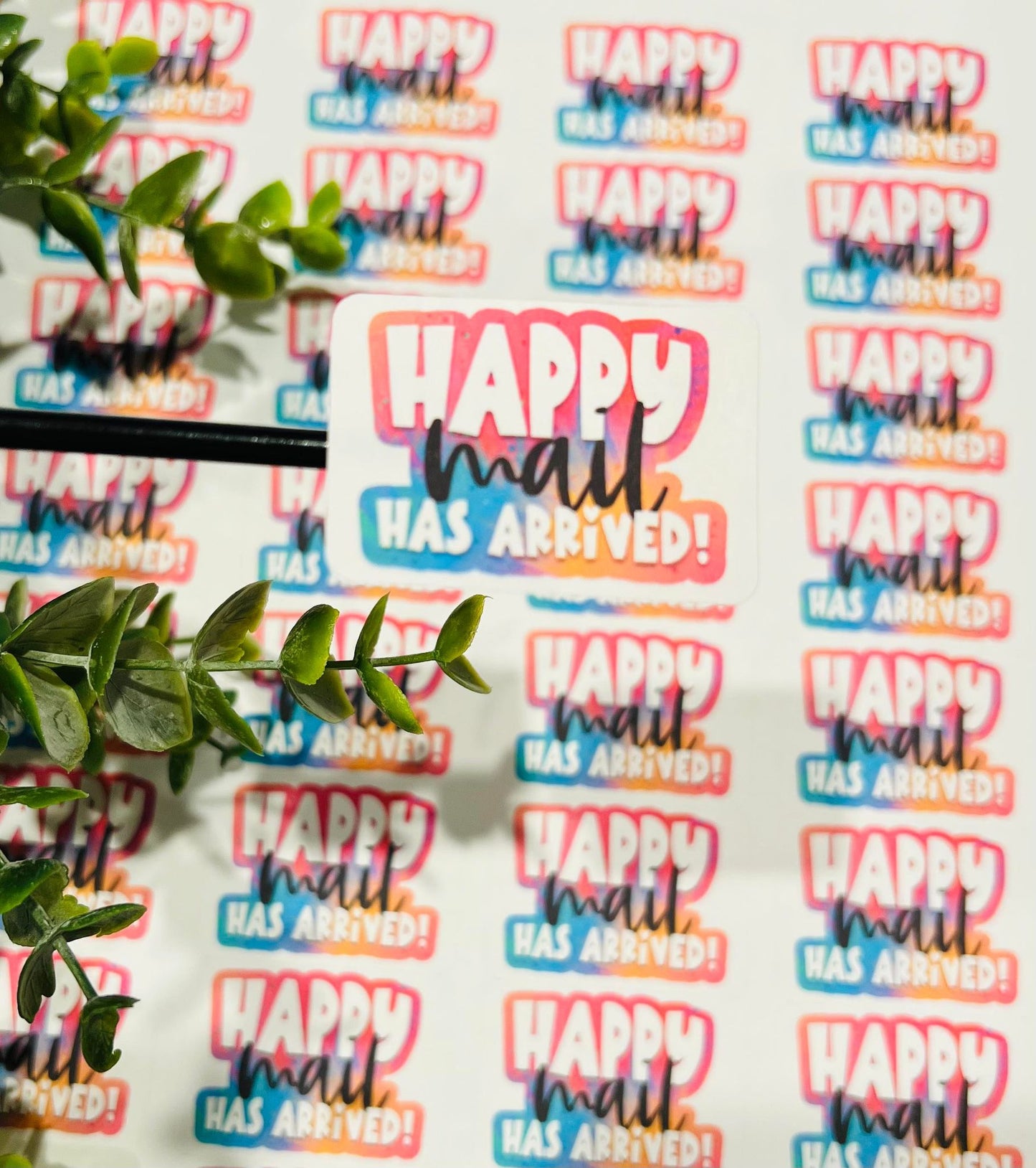 #305 happy mail arrived 1.75x1