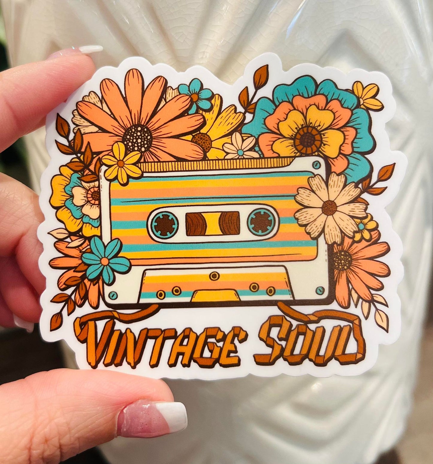 #22 Vintage Soul Vinyl Sticker