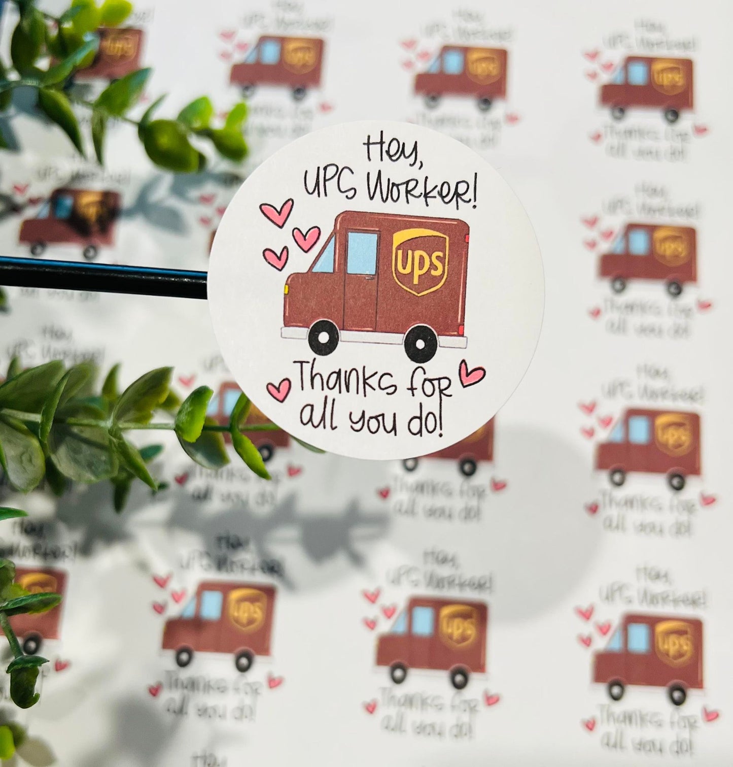 #313 USPS 2 inch circles