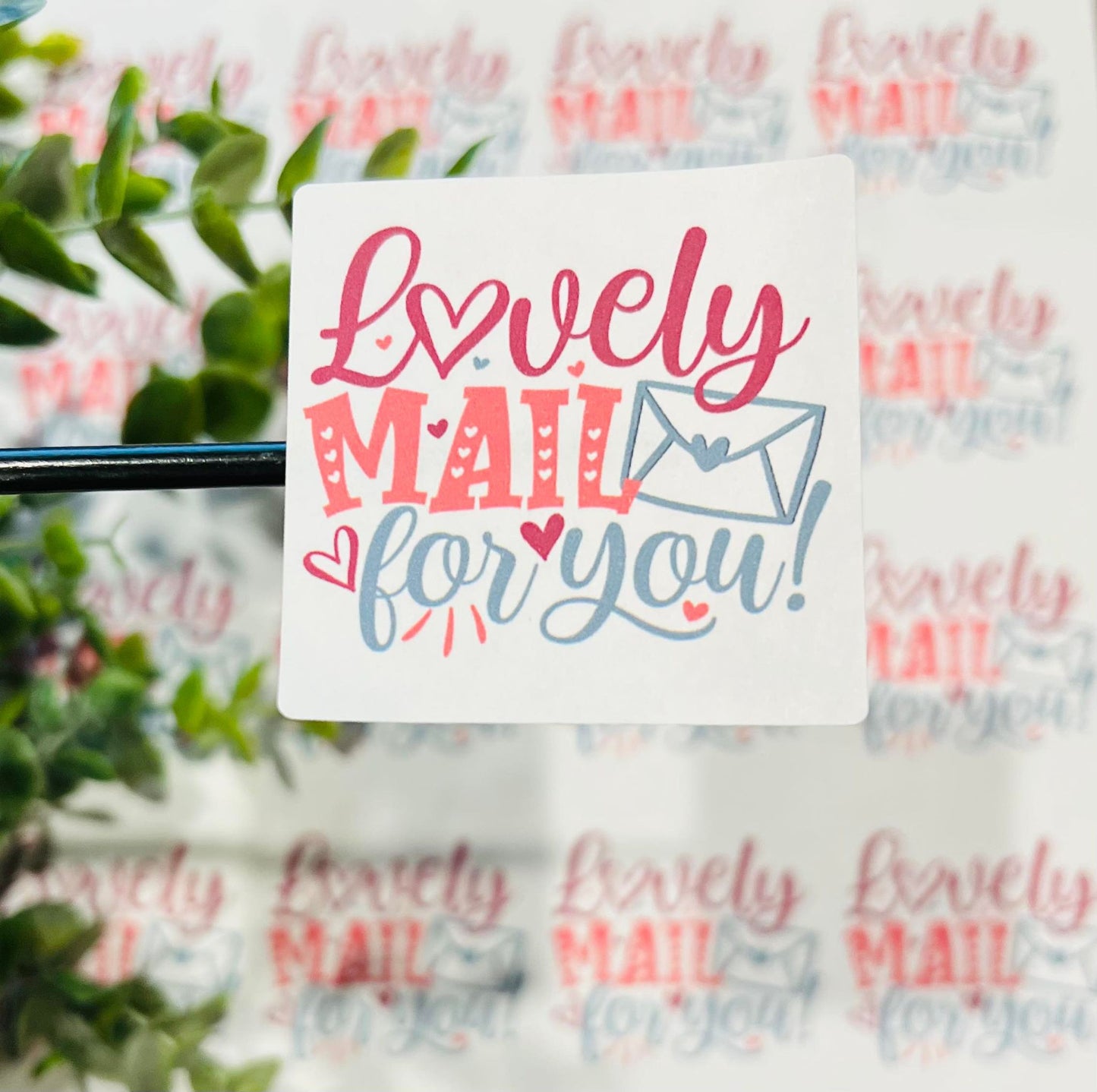 #321 Lovely Mail For You! 2x2