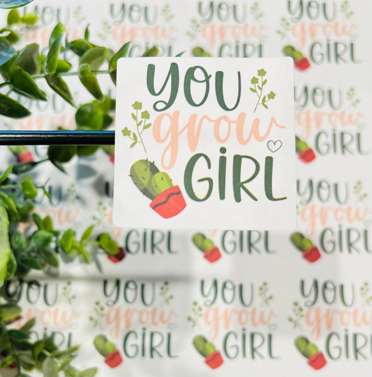 #329 you grow girl 2x2