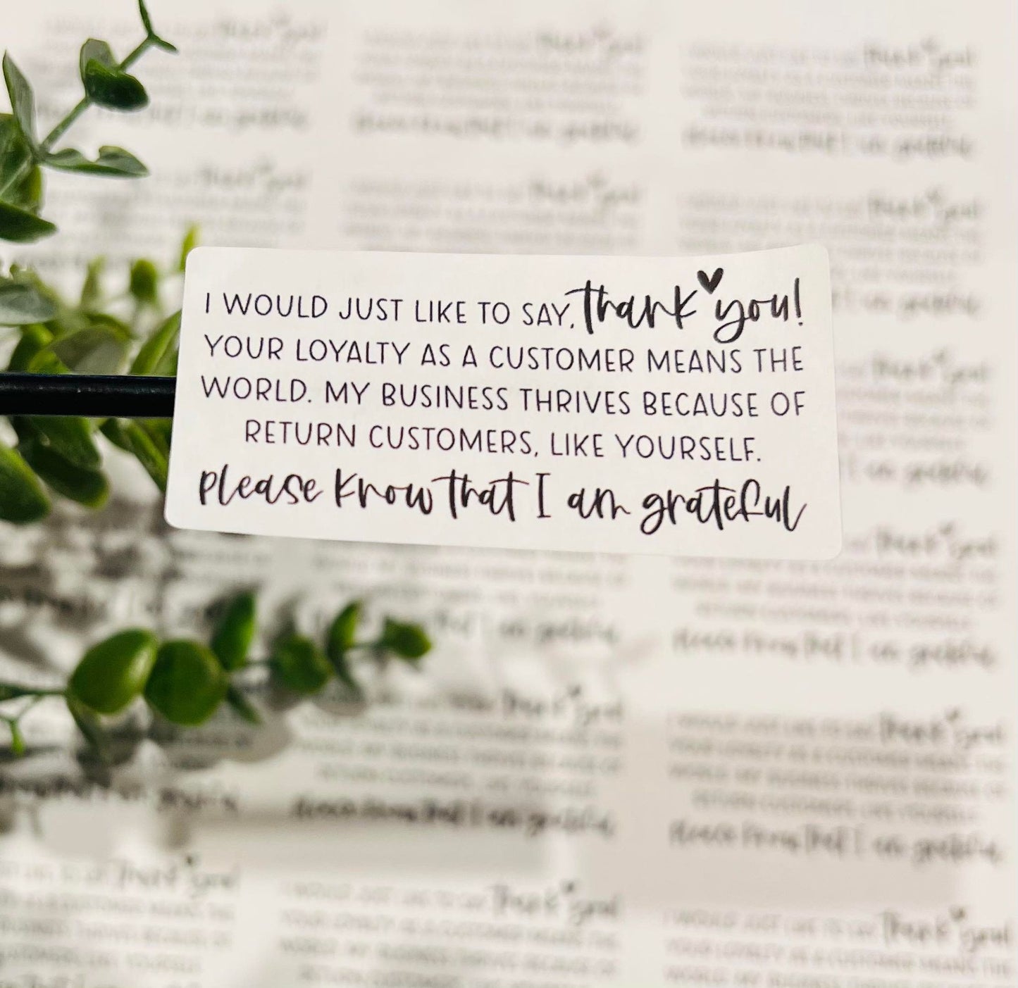 #402 please know I am grateful 2.5x1