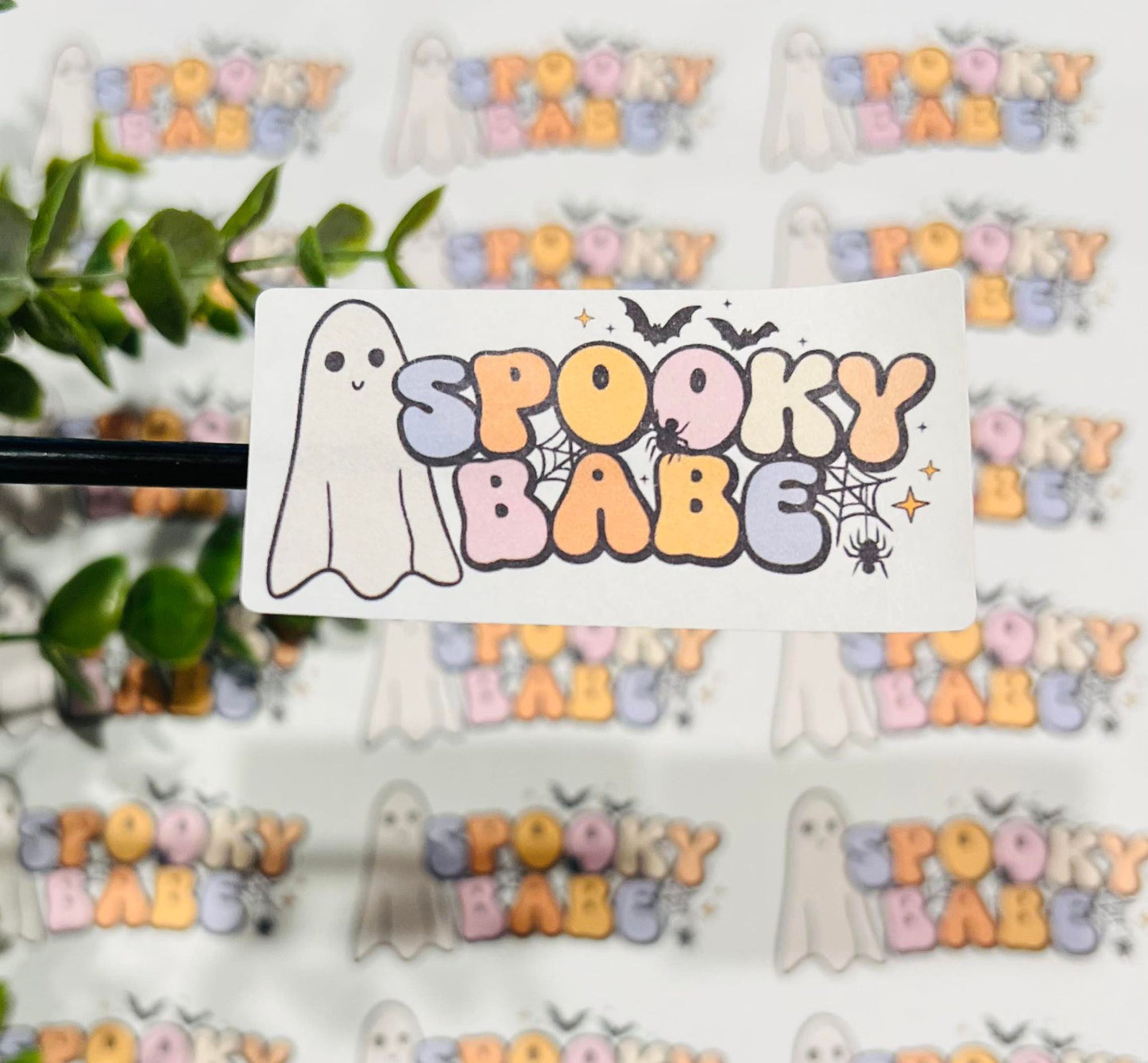 #430 Spooky babe 2.5x1