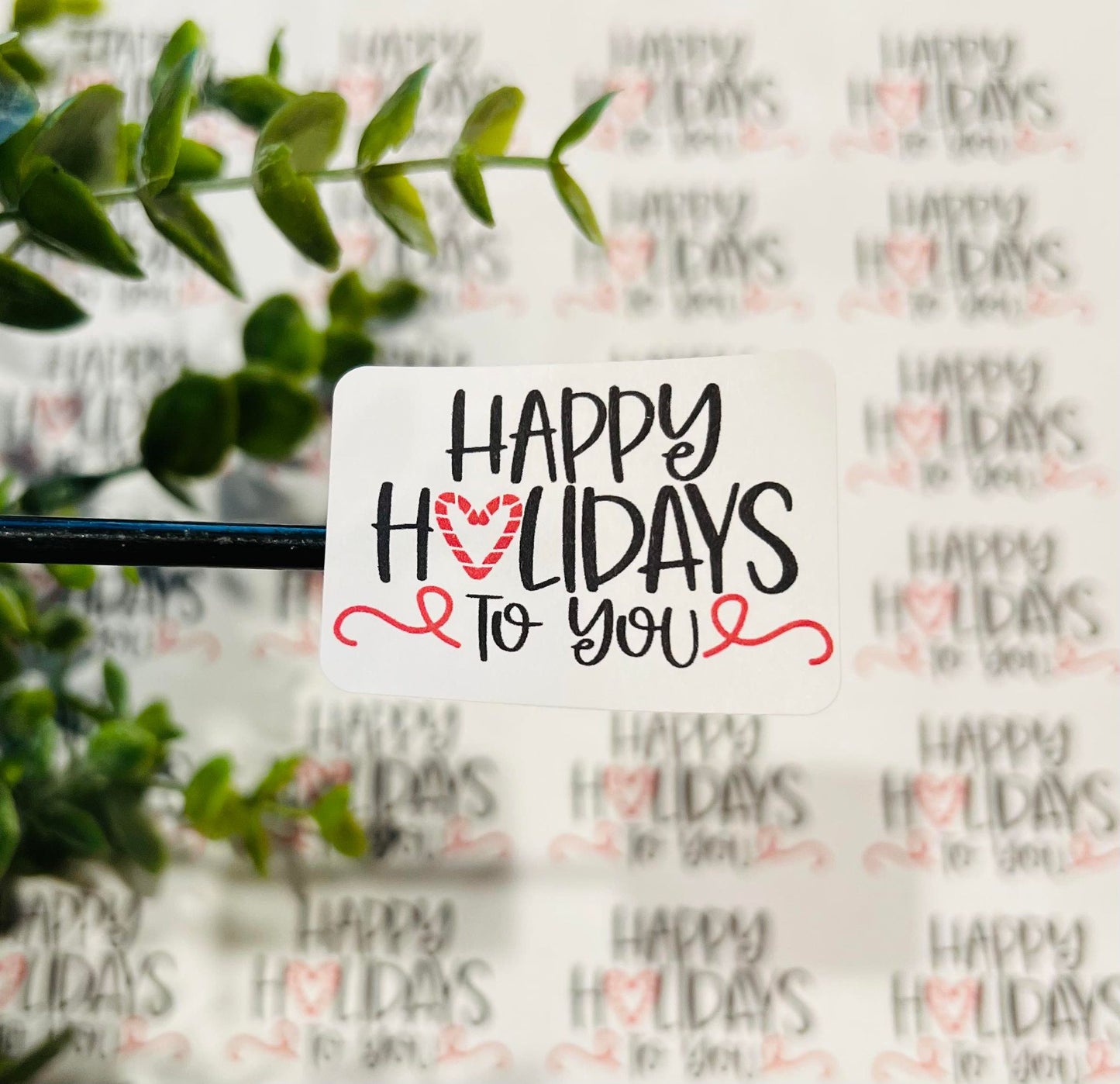 447 Happy Holidays to you! 1.75x1.25