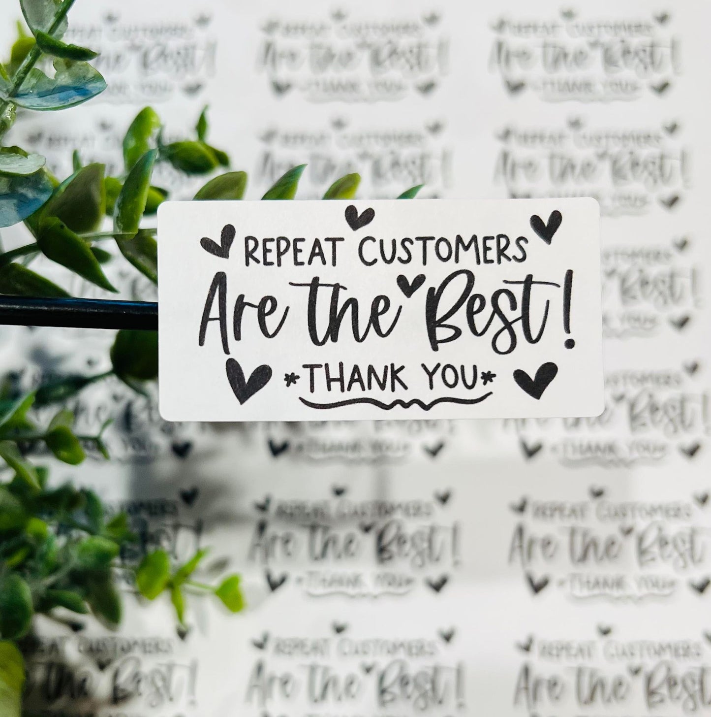 457 Repeat Customers 2.5x1.25