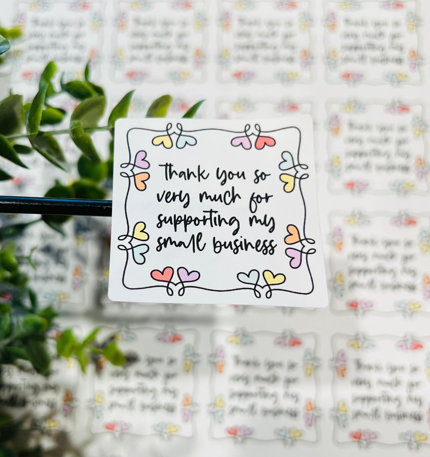 468 Thank you so very much for supporting my small business 2x2