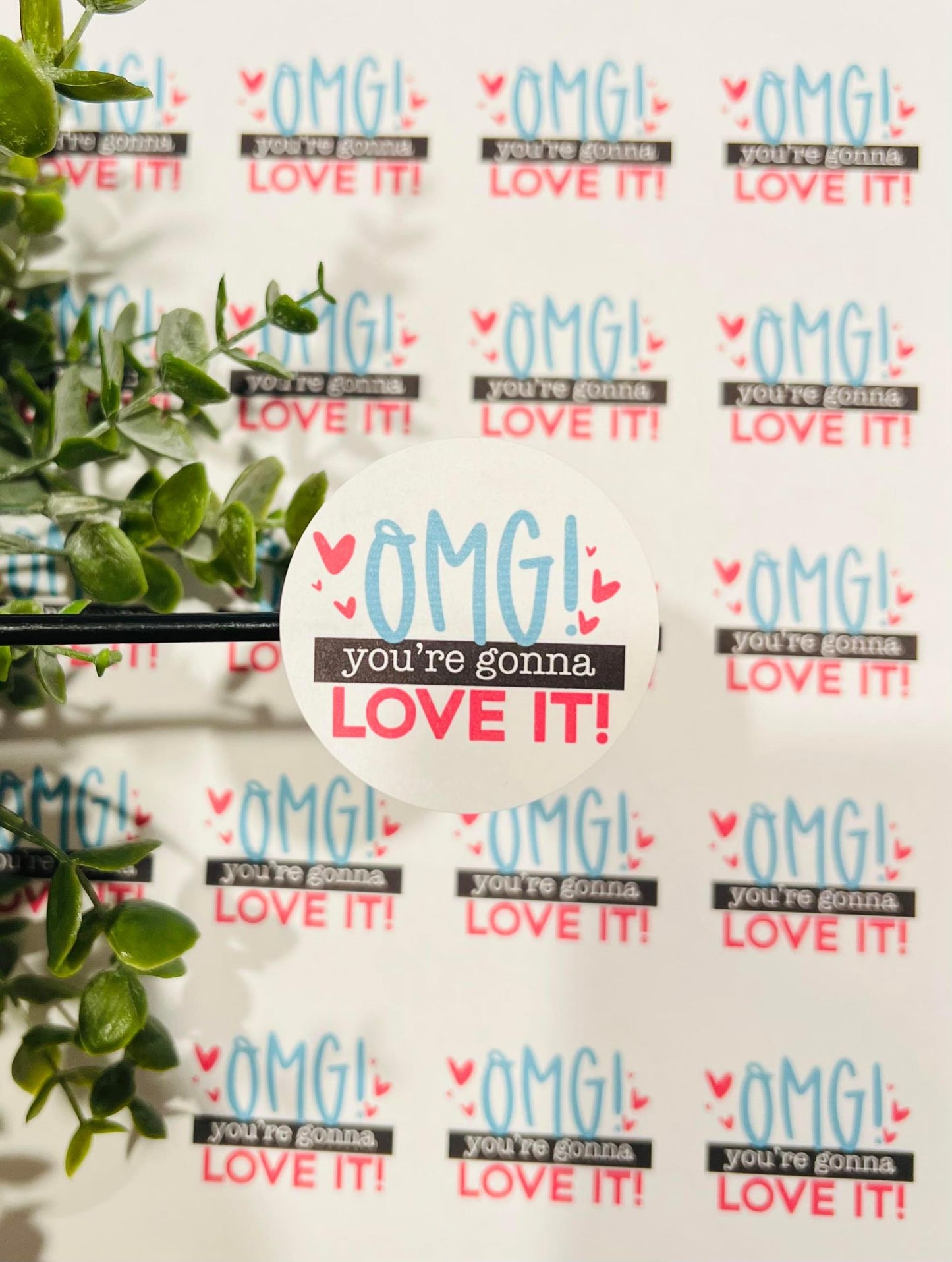 #47 omg you're gonna love it! 2 inch circle