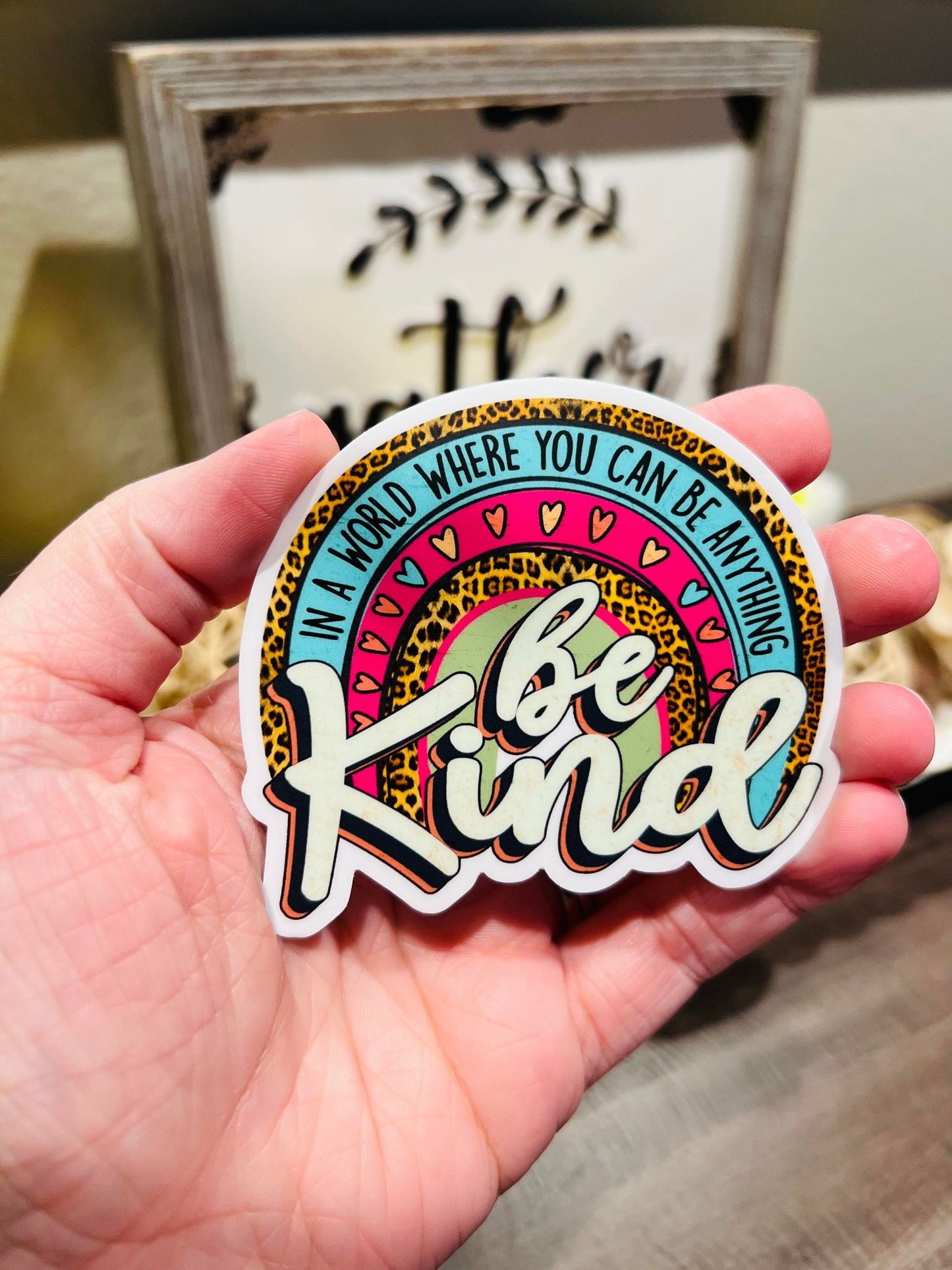 #48 Be Kind Vinyl Sticker