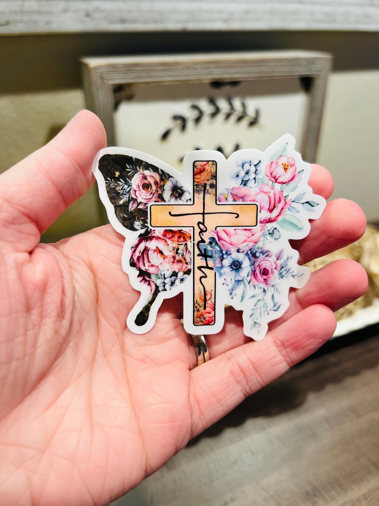 #50 Faith Vinyl Sticker
