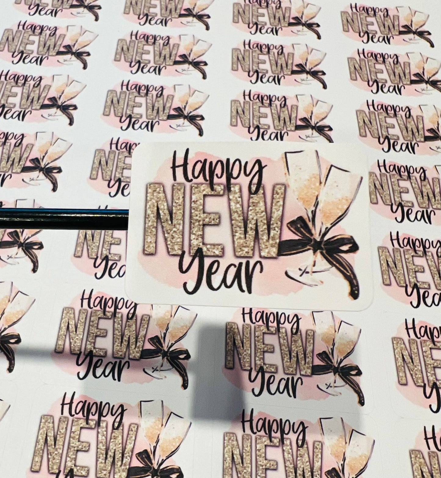 #514 Happy New Year 1.75x1