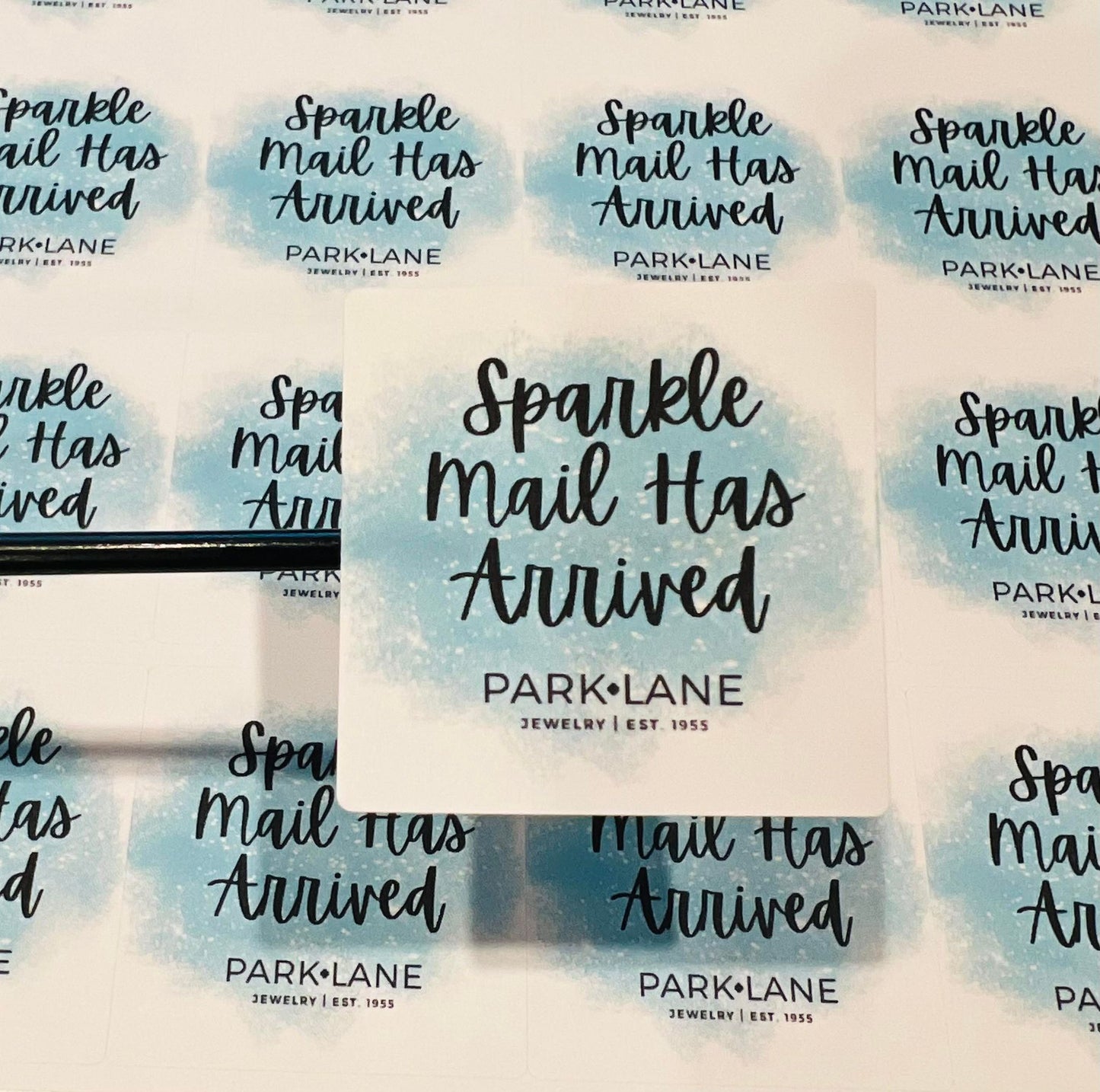 #536 Sparkle Mail has arrived 2x2