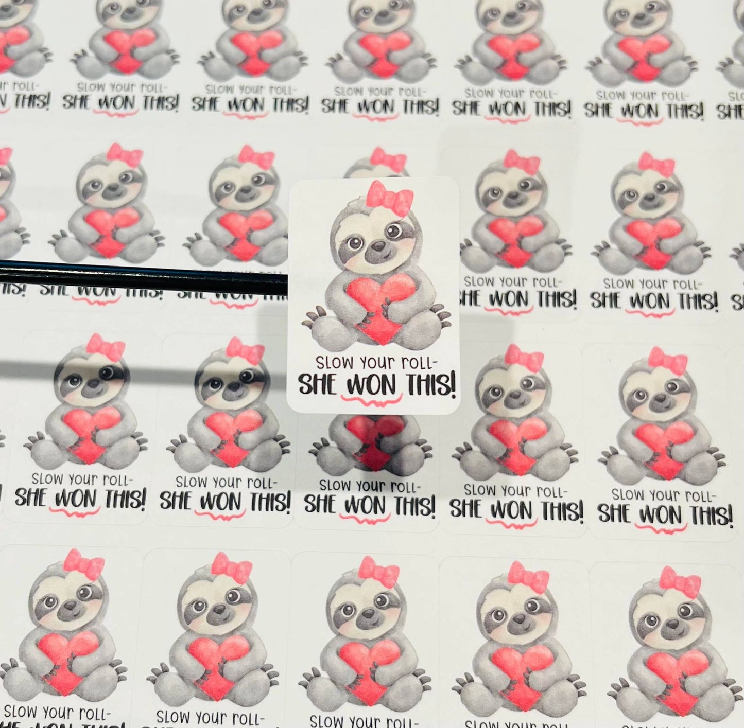 #553 slow your roll she won this 1.75x1