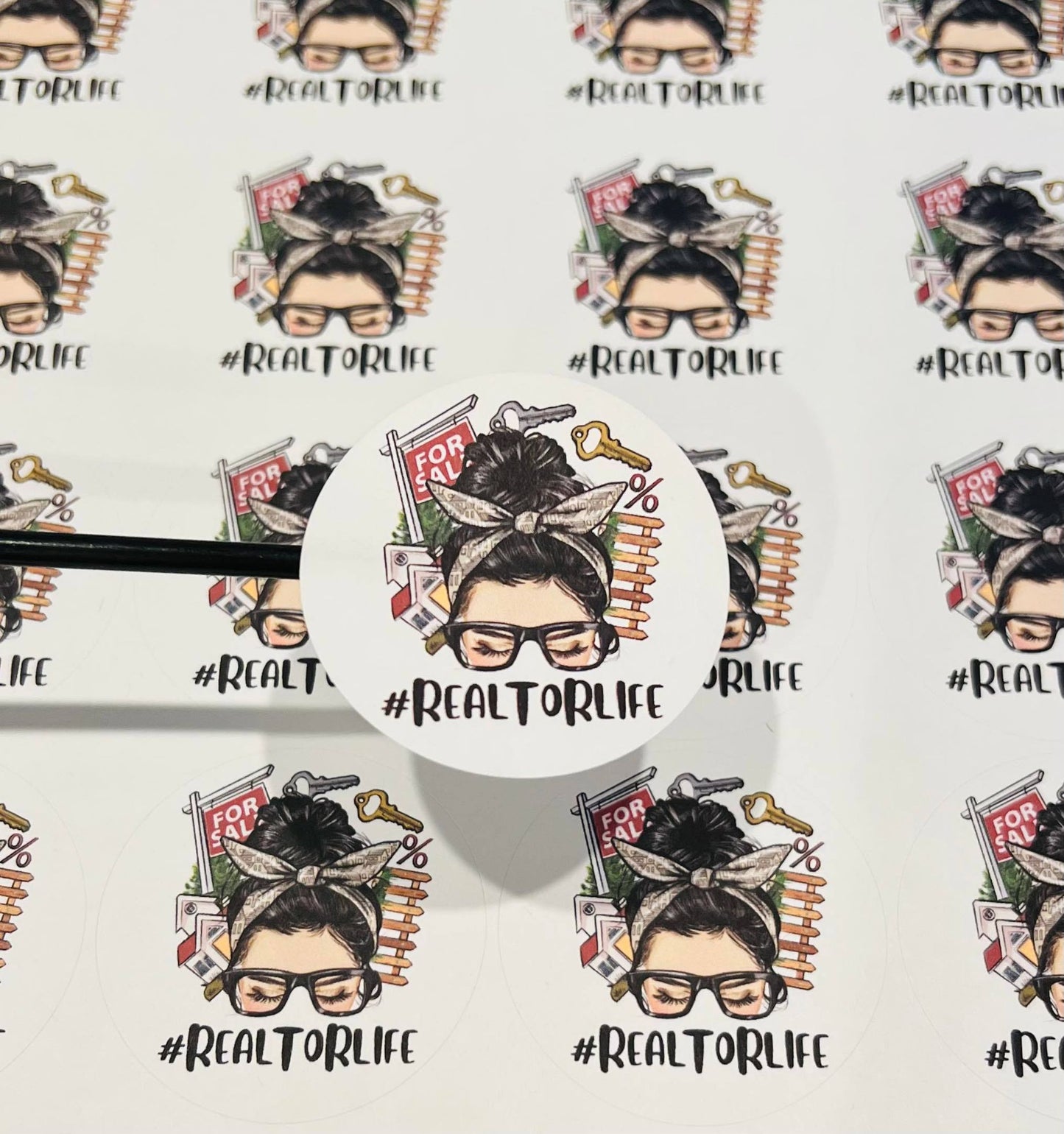 #576 #Realtor Life 2 - 2 Inch Round