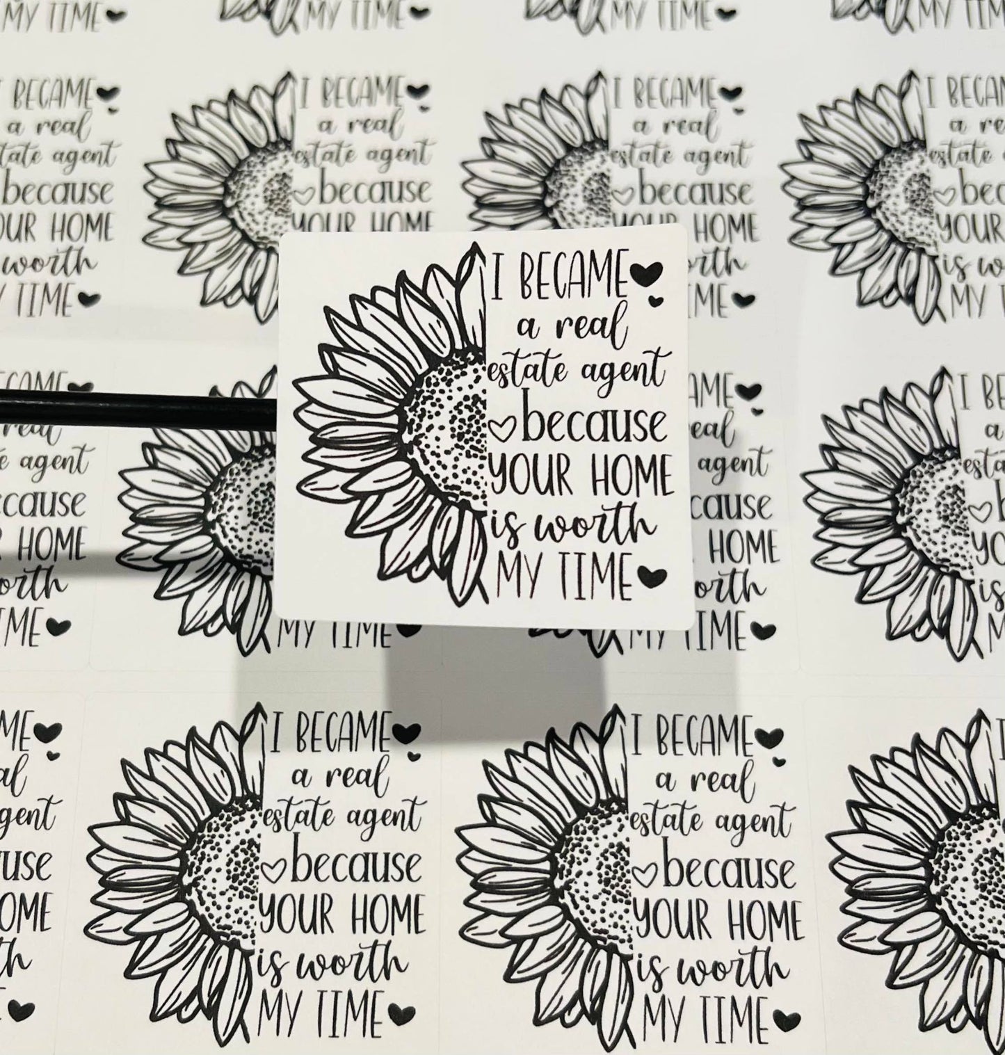 #584- I became a real estate agent - 2x2