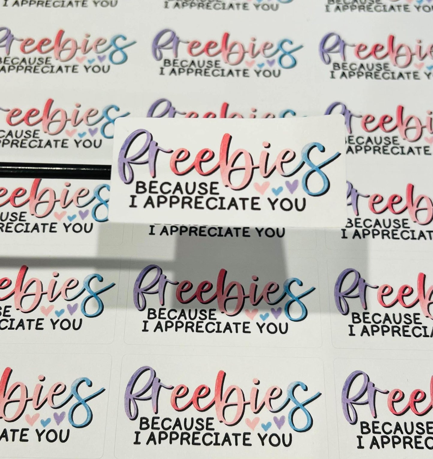 #603 - Freebies because I appreciate you - 2.5x1