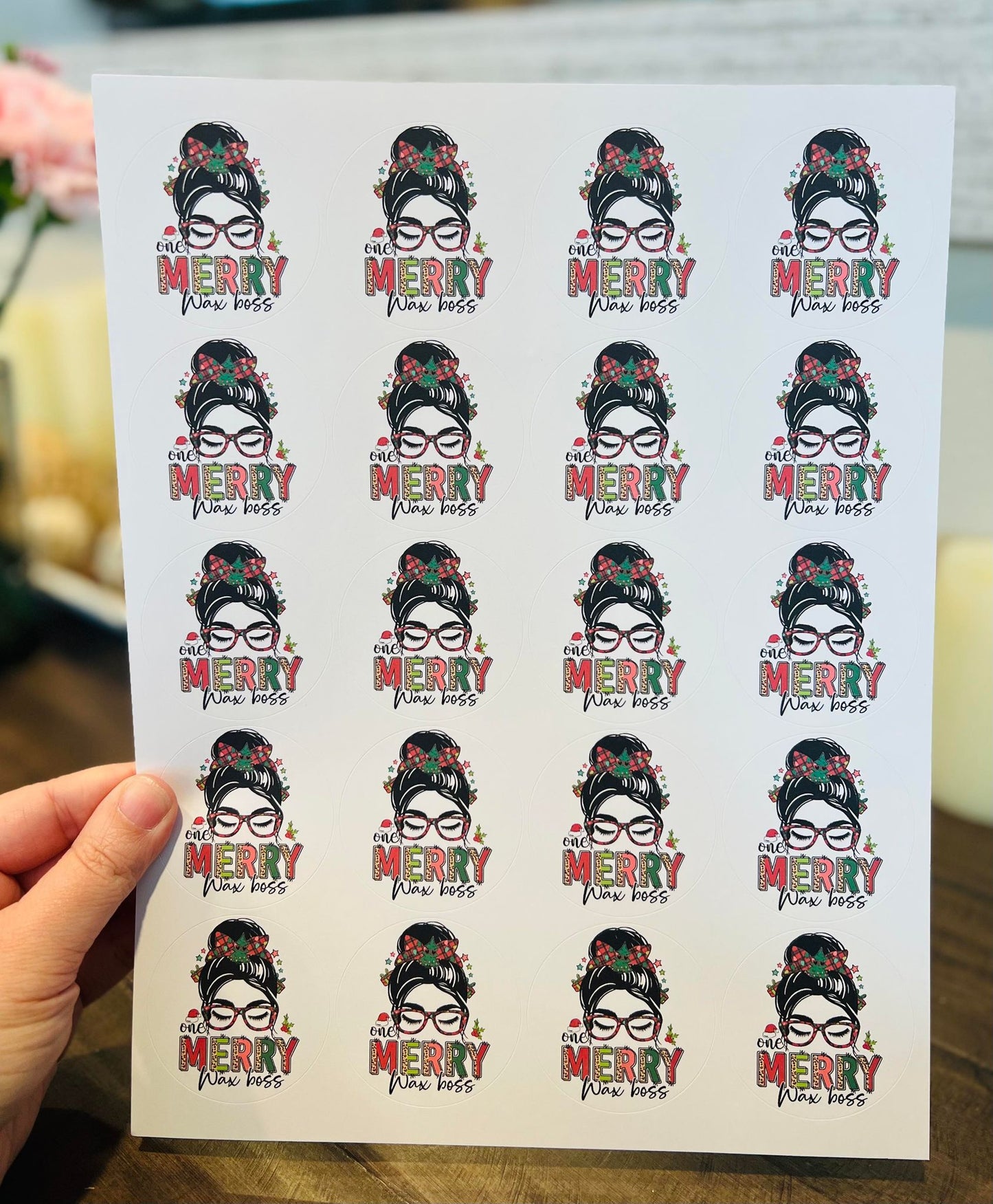 Wax Boss Stickers - Individually OR a Bundle!