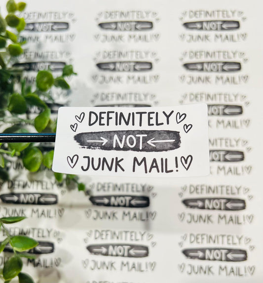 #187 Definitely not junk mail 2.5x1.25