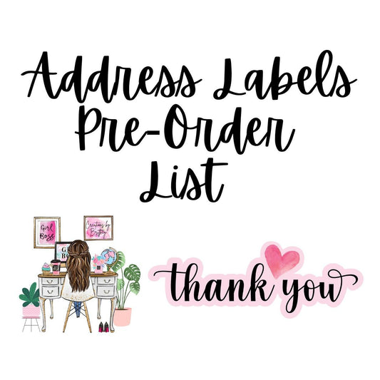 Custom Address/Catalog Labels