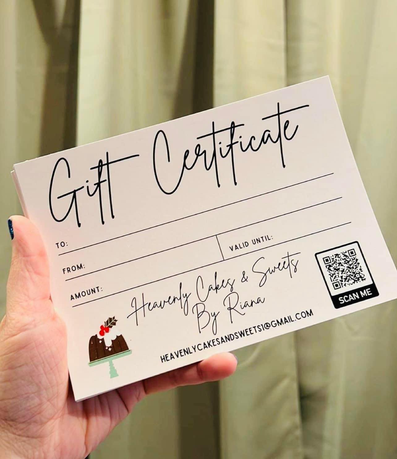LIMITED TIME Gift Cards!!