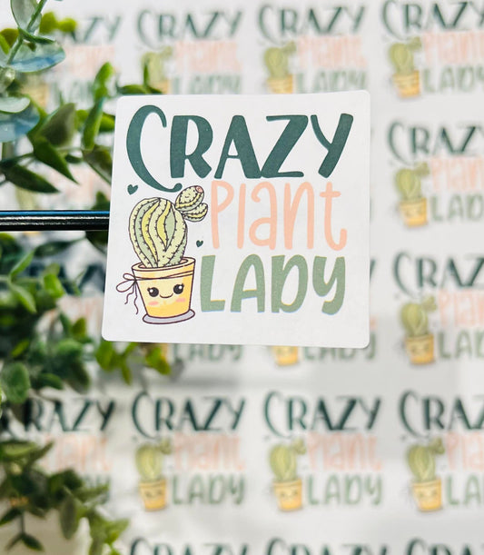 #317 crazy plant lady 2x2