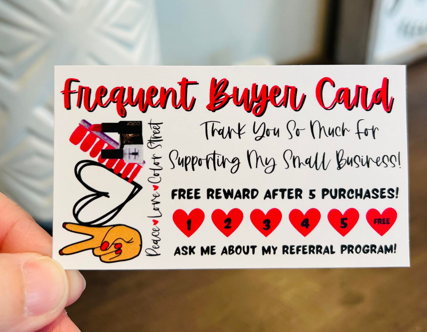 Frequent Buyer Card / Loyalty Cards
