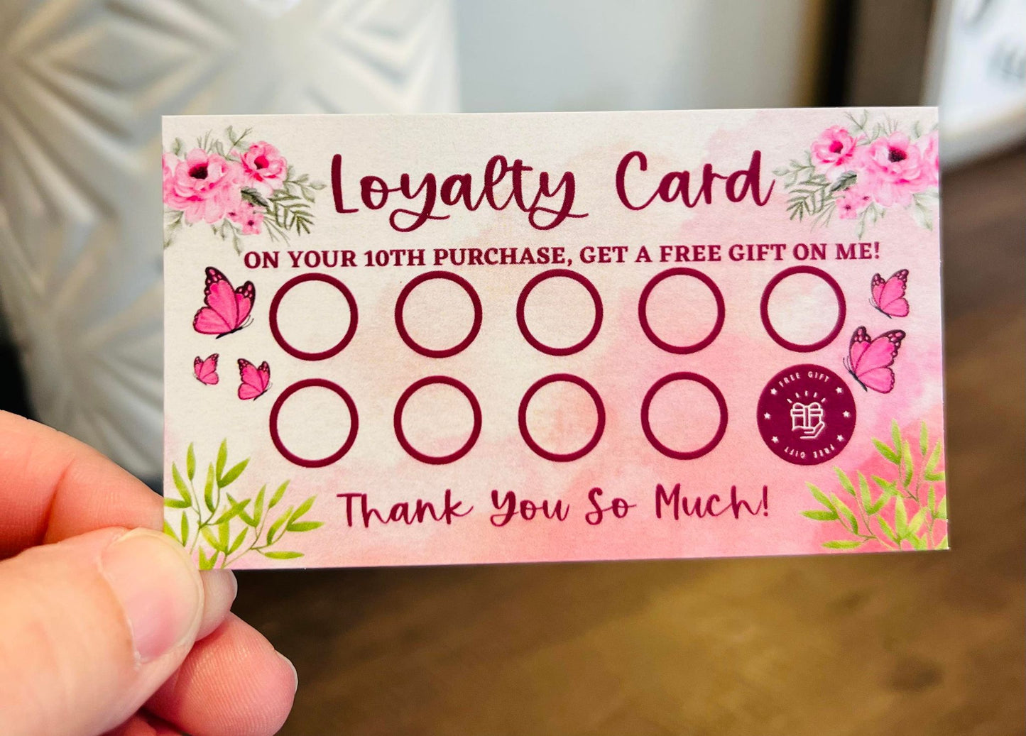 Frequent Buyer Card / Loyalty Cards