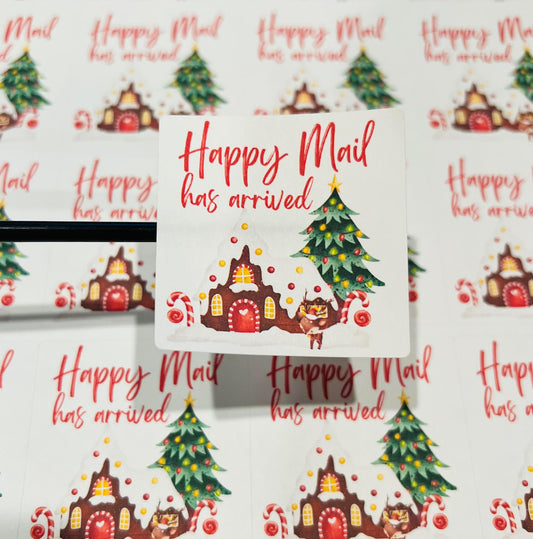473 Happy Mail Christmas Tree 2x2