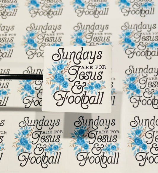 #587 - Sundays are for Jesus & football 2x2