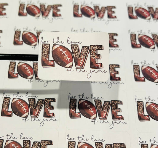 #595 - For the love of the game 1.75x1.25